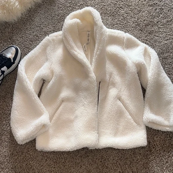 Alo Fleece Jacket Coat M - Picture 1 of 5